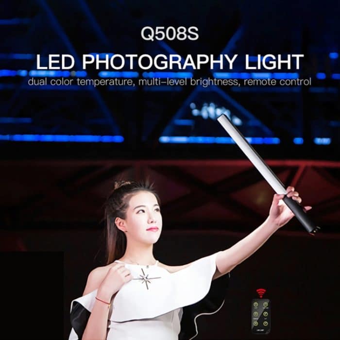LUXCeO Q508S Dual Farbtemperatur 1000LM Foto LED Stick Video Licht Handheld LED Fülllicht Blitzbeleuchtung Lampe, Q508S – Bild 2
