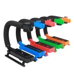 YELANGU S2-1 C-förmiger Videogriff DV-Halterungsstabilisator für alle Spiegelreflexkameras und Heim-DV-Kameras – Bild 2