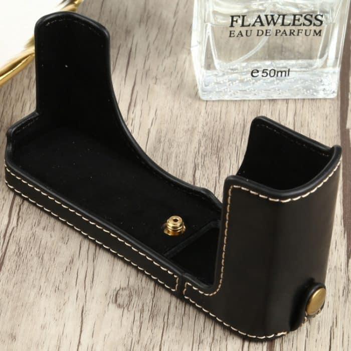 1/4 Zoll Gewinde PU-Leder-Kamera-Halbgehäusebasis für FUJIFILM XE4, For FUJIFILM XE4 – Bild 3