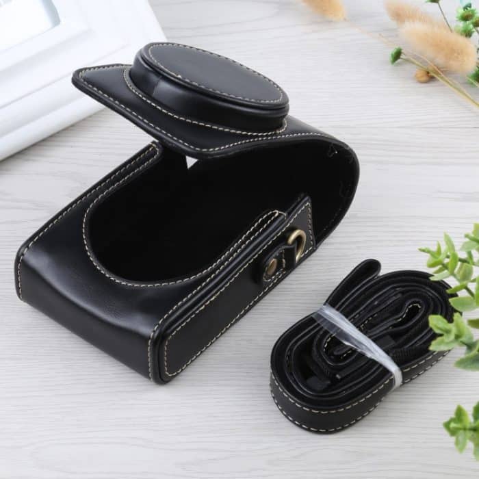 Vertikale Flip-Ganzkörperkamera-PU-Ledertasche mit Riemen für Ricoh GR III / GRII, Sony ZV-1 / DSC-RX100M7 / RX100M6 / RX100M5 / RX100M2, For Ricoh GR III – Bild 5