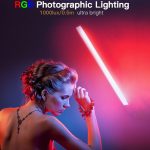 LUXCEO Q508A 8 Farbfoto LED-Stick-Video-Licht wasserdichte Handheld-LED-Fülllicht-Flash-Beleuchtungslampe mit Fernbedienung – Bild 5