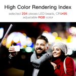 LUXCEO Q508A 8 Farbfoto LED-Stick-Video-Licht wasserdichte Handheld-LED-Fülllicht-Flash-Beleuchtungslampe mit Fernbedienung – Bild 7