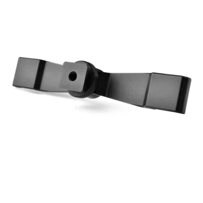 YELANGU A641 Kaltschuh-zu-Dual-Kaltschuh-Montageadapter, Verlängerungshalterung aus Aluminiumlegierung, Cold Shoe to Dual Cold Shoe – Bild 3