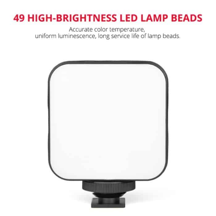 YELANGU CL9-A Kamera-Erweiterungsplatine, Basis-L-Platten-Set mit LED-Licht + Stativ + Kugelkopf für Canon G7X2/G7X3, CL9-A for Canon G7X2 – Bild 6