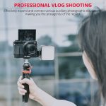 YELANGU CL9-A Kamera-Erweiterungsplatine, Basis-L-Platten-Set mit LED-Licht + Stativ + Kugelkopf für Canon G7X2/G7X3, CL9-A for Canon G7X2 – Bild 9