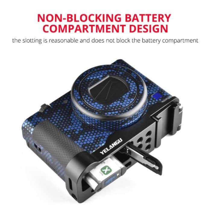 YELANGU CL12 Kamera-Erweiterungsplatine, Basis-L-Platte für Sony ZV-1, CL12 for Sony ZV-1 – Bild 3