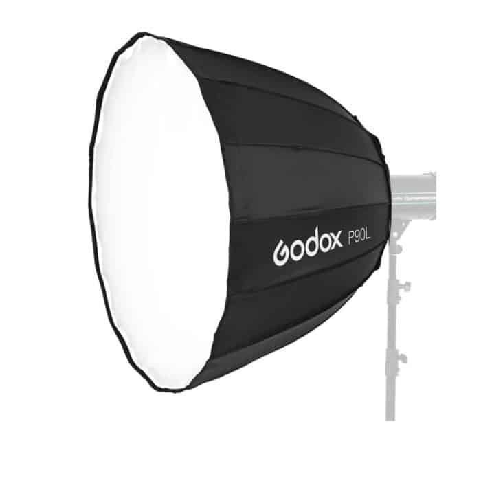 Godox P90L Durchmesser 90 cm Parabol-Softbox-Reflektor-Diffusor für Studio Speedlite Flash Softbox, P90L – Bild 1