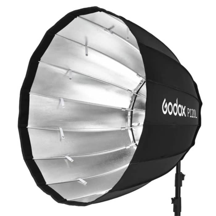DCA1397B.jpg Godox P120L Durchmesser 120 cm Parabol-Softbox-Reflektor-Diffusor für Studio Speedlite Flash Softbox, P120L – Bild 1