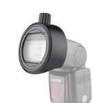 Godox S-R1 Blitz-Speedlite-Adapter in runder Form für Godox TT685 / V860II / V350 / TT600, S-R1