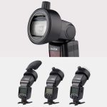 Godox S-R1 Blitz-Speedlite-Adapter in runder Form für Godox TT685 / V860II / V350 / TT600, S-R1 – Bild 5