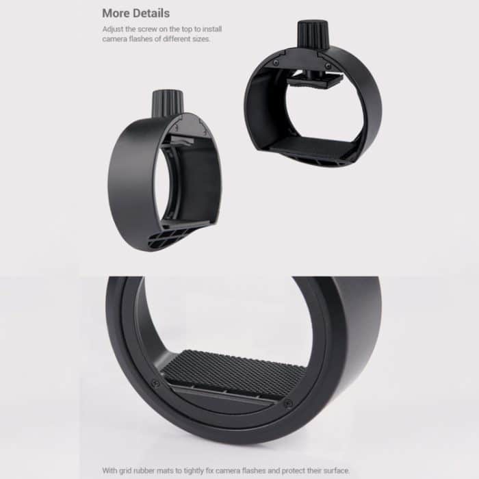 Godox S-R1 Blitz-Speedlite-Adapter in runder Form für Godox TT685 / V860II / V350 / TT600, S-R1 – Bild 6