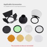 Godox S-R1 Blitz-Speedlite-Adapter in runder Form für Godox TT685 / V860II / V350 / TT600, S-R1 – Bild 7