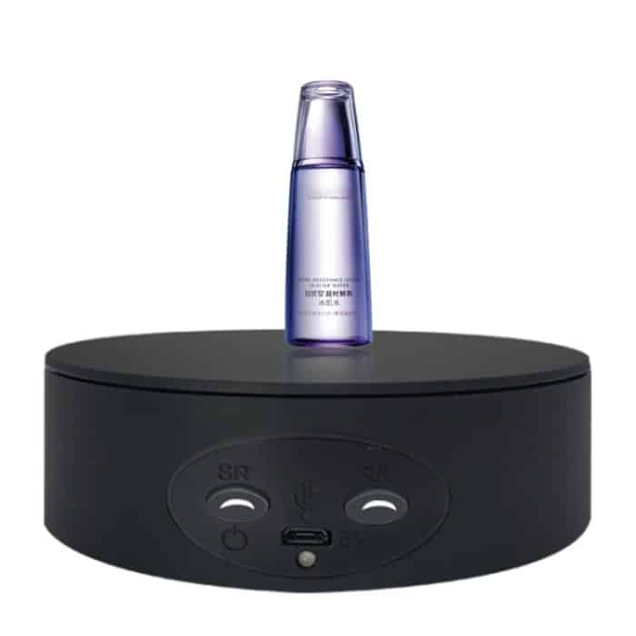 DCA1437B.jpg 13 cm Xiaoai Elektrischer drehbarer Drehteller-Ausstellungsständer Videoaufnahme-Requisiten-Plattenspieler, 13cm – Bild 1