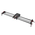 YELANGU L60TC 60 cm elektrische Gleitschienenschiene mit 2,4 GHz-Fernbedienung für Spiegelreflexkameras/Videokameras, L60TC 60cm – Bild 2