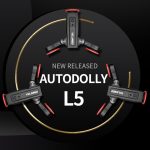 YELANGU L5 Elektrischer Schienenschieber, 3-Rad-Rollwagen, Belastung: 3 kg, L5 Dolly Car – Bild 2