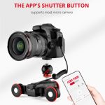 YELANGU L5 Elektrischer Schienenschieber, 3-Rad-Rollwagen, Belastung: 3 kg, L5 Dolly Car – Bild 7