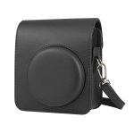 Ganzkörper-Kamera-Retro-PU-Ledertasche mit Riemen für FUJIFILM instax mini 40, For FUJIFILM instax mini 40 – Bild 2