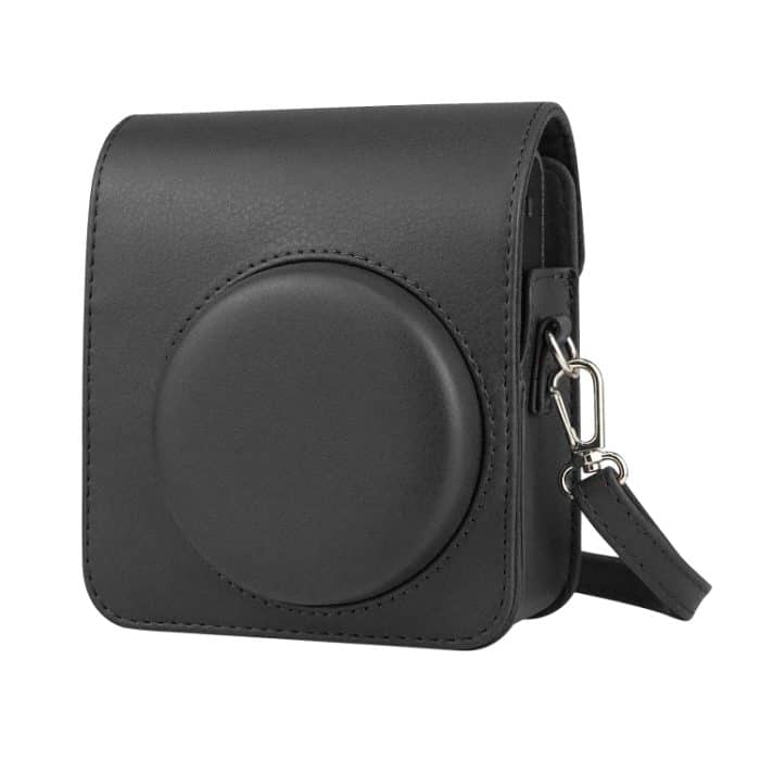 Ganzkörper-Kamera-Retro-PU-Ledertasche mit Riemen für FUJIFILM instax mini 40, For FUJIFILM instax mini 40 – Bild 2