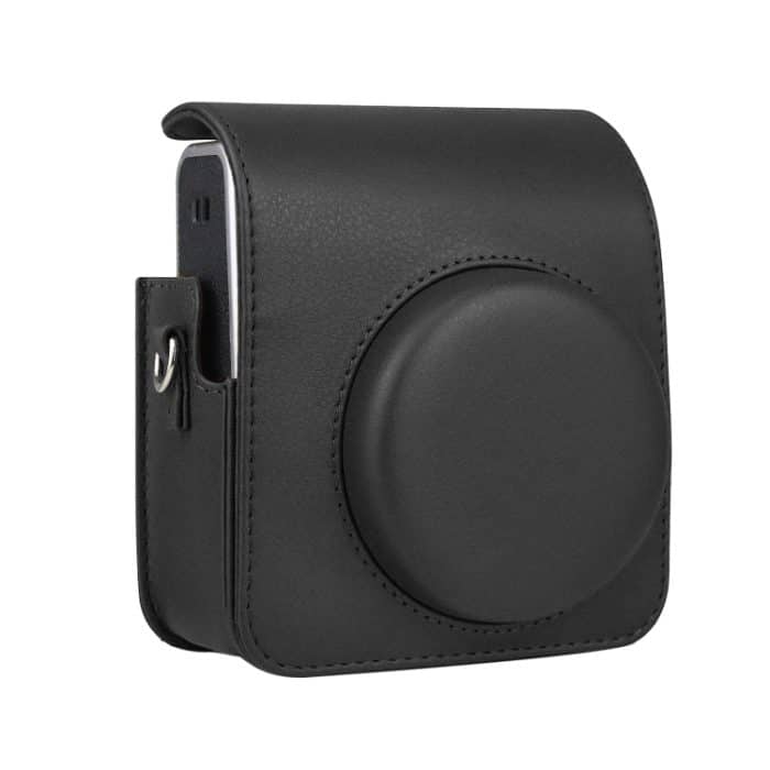 Ganzkörper-Kamera-Retro-PU-Ledertasche mit Riemen für FUJIFILM instax mini 40, For FUJIFILM instax mini 40 – Bild 4