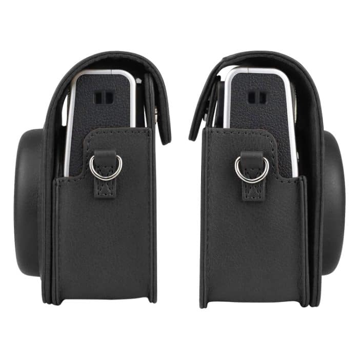 Ganzkörper-Kamera-Retro-PU-Ledertasche mit Riemen für FUJIFILM instax mini 40, For FUJIFILM instax mini 40 – Bild 6