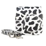 Milchkuh Ganzkörper-PU-Leder-Fall-Kameratasche mit Riemen für Fujifilm Instax Mini 7+ – Bild 4