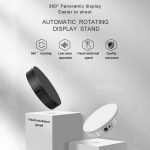 22 cm elektrischer drehbarer Präsentationsständer, Videoaufnahme-Requisiten-Plattenspieler, Belastung: 50 kg, EU-Stecker, 22cm, EU Plug – Bild 2