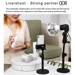 22 cm elektrischer drehbarer Präsentationsständer, Videoaufnahme-Requisiten-Plattenspieler, Belastung: 50 kg, EU-Stecker, 22cm, EU Plug – Bild 3