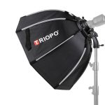 TRIOPO KS2-55 55 cm schnell ladender Speedlite-Blitz, achteckiger parabolischer Softbox-Diffusor, KS2-55