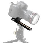 FITTEST 180mm Precision Aluminium 2-Wege-Makroschienenschieber Stativkopf Schnellwechselplattenhalter