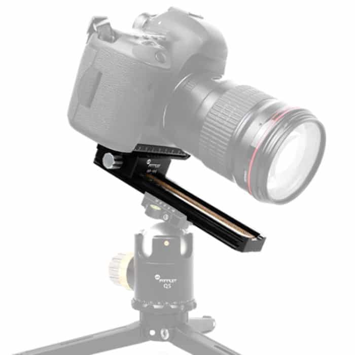 FITTEST 180mm Precision Aluminium 2-Wege-Makroschienenschieber Stativkopf Schnellwechselplattenhalter – Bild 5