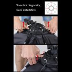 TRIOPO KS2-65 65 cm schnell ladender Speedlite-Blitz, achteckiger parabolischer Softbox-Diffusor, KS2-65 – Bild 4