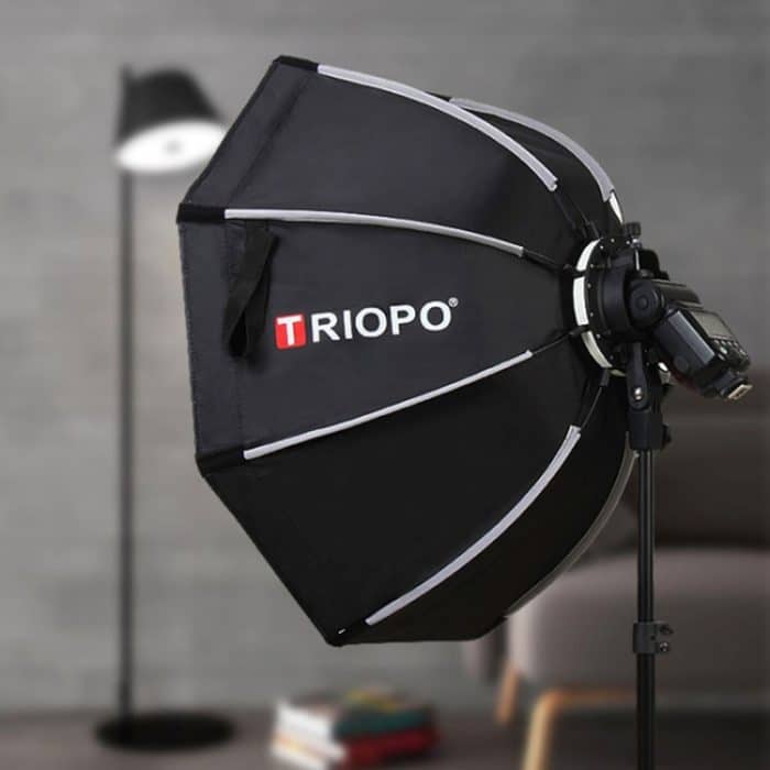 TRIOPO KX90 90 cm Kuppel-Speedlite-Blitz, achteckiger parabolischer Softbox-Diffusor, KX90 – Bild 7