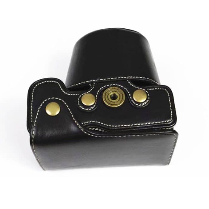 Ganzkörper-Kameratasche aus PU-Leder für Sony LCE-7C / Alpha 7C / A7C 28-60 mm / 40,5 mm Objektiv, For Sony A7C – Bild 2