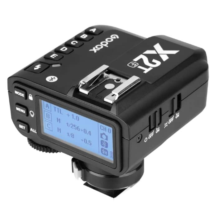 DCA1596B.jpg Godox X2T-F E-TTL II Bluetooth-Funkblitzauslöser für FUJIFILM, X2T-F for FUJIFILM – Bild 1