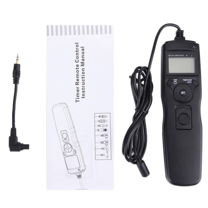 RST-7002 LCD-Bildschirm Zeitraffer-Intervallometer Auslöser Digitaler Timer Fernbedienung mit C8-Kabel für CANON 1D/1DS/50D/40D/30D/20D/10D/5D/7D Kamera, RST-7002 – Bild 7