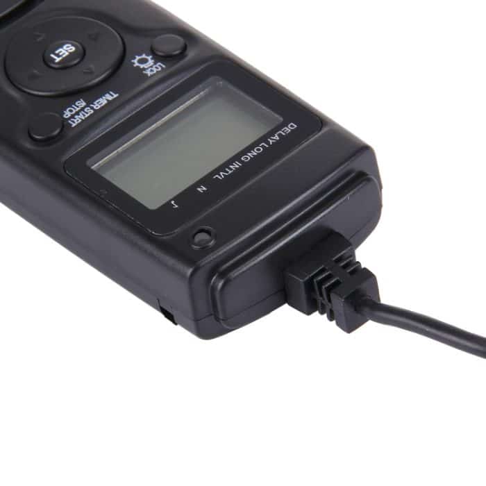 RST-7004 LCD-Bildschirm Zeitraffer-Intervallometer Auslöser Digitaler Timer Fernbedienung mit N8-Kabel für NIKON D3X/D3/D700/D300/D2X/D2H/D200/D1H/D1X/D800 Kamera, RST-7004 – Bild 5