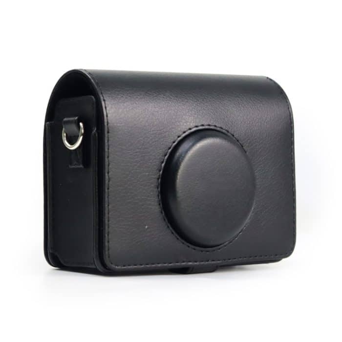 Retro-Ganzkörperkamera-PU-Ledertasche mit Riemen für FUJIFILM instax mini Evo, For FUJIFILM instax mini Evo Retro – Bild 4