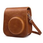 Retro-Ganzkörperkamera-Ledertasche mit Riemen für FUJIFILM Instax mini 11, For FUJIFILM Instax mini 11 – Bild 2