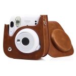 Retro-Ganzkörperkamera-Ledertasche mit Riemen für FUJIFILM Instax mini 11, For FUJIFILM Instax mini 11 – Bild 5