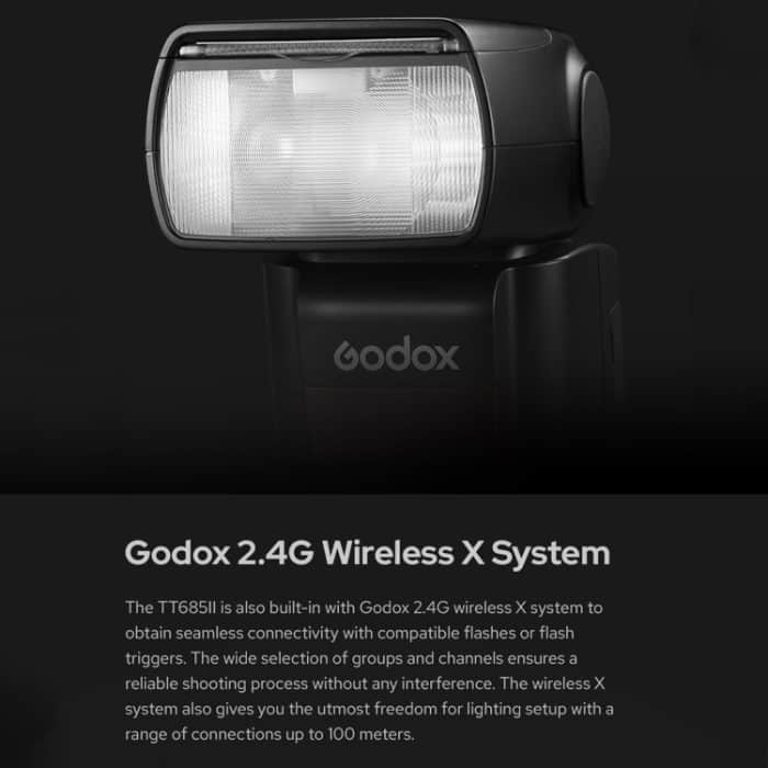 Godox TT685II-F 2,4 GHz Wireless TTL HSS 1/8000s Blitz Speedlite für FUJIFILM, TT685II-F for FUJIFILM – Bild 6