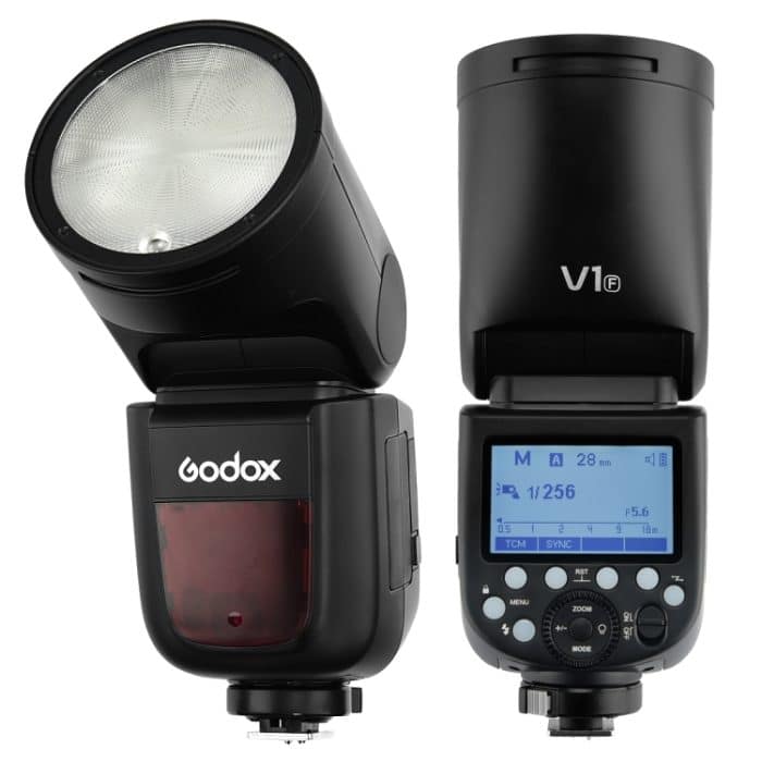 Godox V1F Rundkopf-TTL-Blitz Speedlite für FUJIFILM, V1F for FUJIFILM – Bild 1