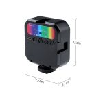 MJ88 Pocket 3000–7000 K + RGB Vollfarb-Beauty-Fülllicht, Handkamera, Fotografie-Streamer, LED-Licht mit Fernbedienung, MJ88 – Bild 2