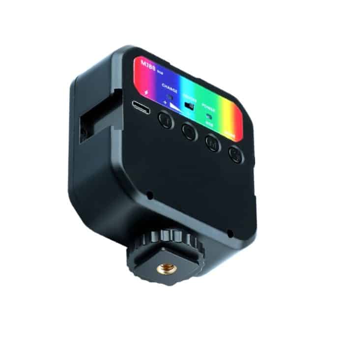 MJ88 Pocket 3000–7000 K + RGB Vollfarb-Beauty-Fülllicht, Handkamera, Fotografie-Streamer, LED-Licht mit Fernbedienung, MJ88 – Bild 3