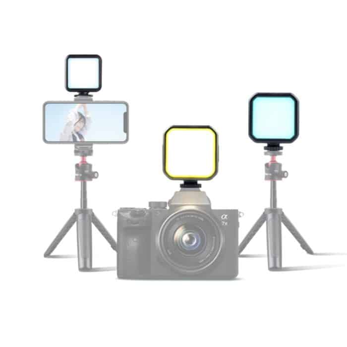 MJ88 Pocket 3000–7000 K + RGB Vollfarb-Beauty-Fülllicht, Handkamera, Fotografie-Streamer, LED-Licht mit Fernbedienung, MJ88 – Bild 4