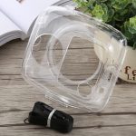 Schutzhülle aus Kristallglas mit Riemen für FUJIFILM instax SQUARE SQ10, For FUJIFILM instax SQ10