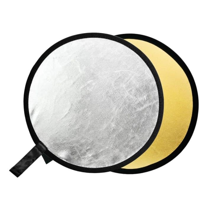 Godox FT01 110cm Runde 2 in 1 Gold- / Silber-Faltreflektorplatine – Bild 1