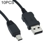 10 Stück 12-Pin-USB 3.0-Kamera-Ladedatenkabel für Casio TR150 / ZR1200 / ZR1500, Länge: 1,0m