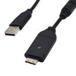 10 Stück USB-Ladedatenkabel für Samsung WB5000 / 5500 / ES10, Länge: 0,5m mit Magnetring – Bild 2