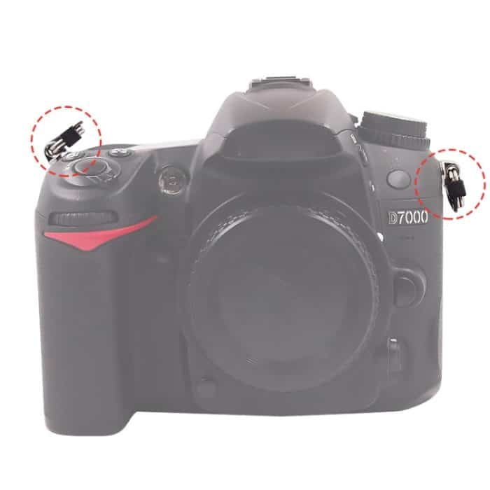 10 stücke Bexin ZH-TQ Kamera Schultergurt Split Dreieck Ringhaken mit Halterung – Bild 6