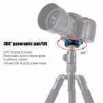 BEXIN QR-02 360-Grad-Drehung, Schnellwechselkopf, Kamera-Stativ-Grundplatte, QR-02 360 – Bild 6